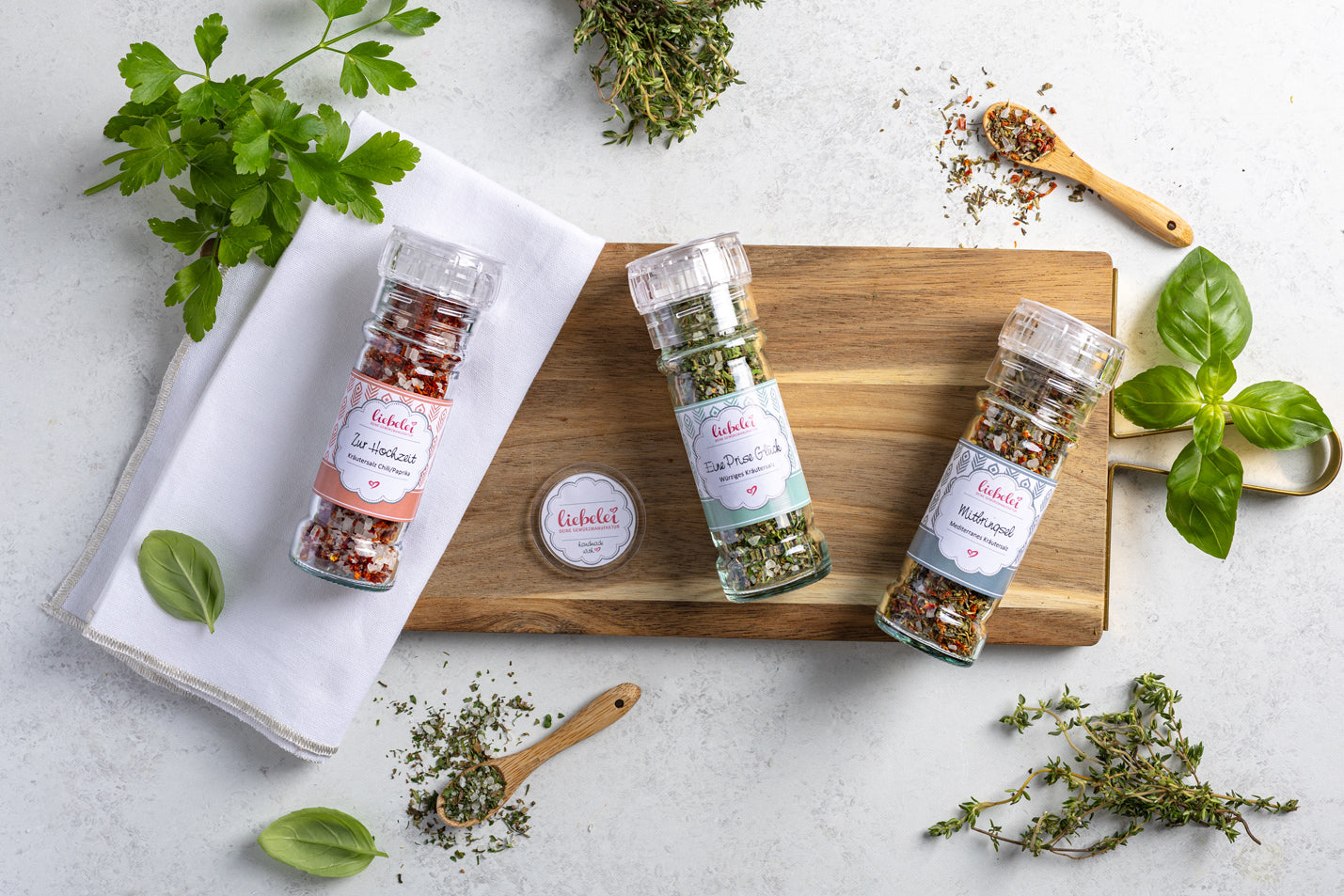 Gewürzmühlen Mitbringsel - Liebelei Gewürze