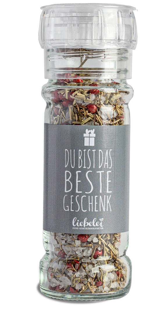 Motto Gewürzmühle Du bist das beste Geschenk