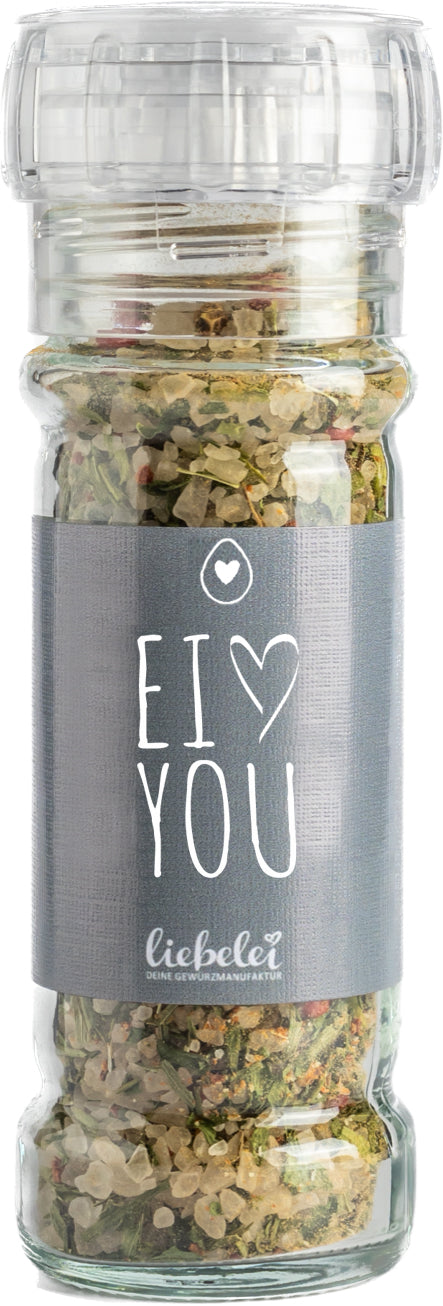 Gewürzmühle Ei love you