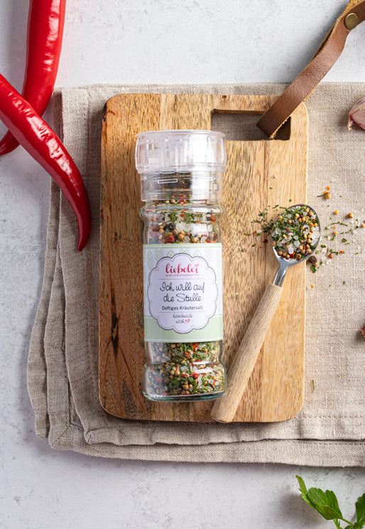 Gewürzmühle Ich will auf die Stulle