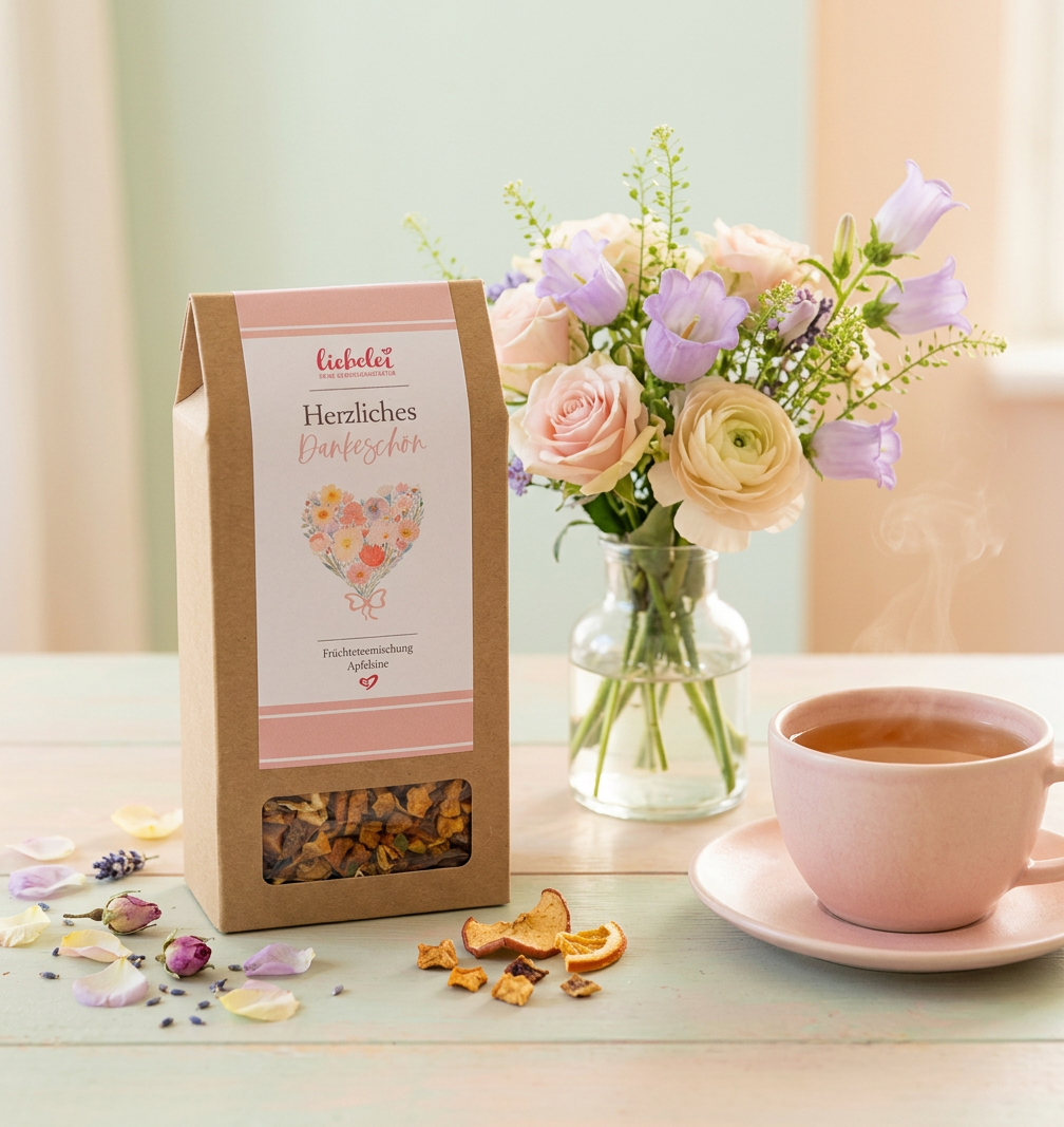 Dankeschön Tee Geschenk