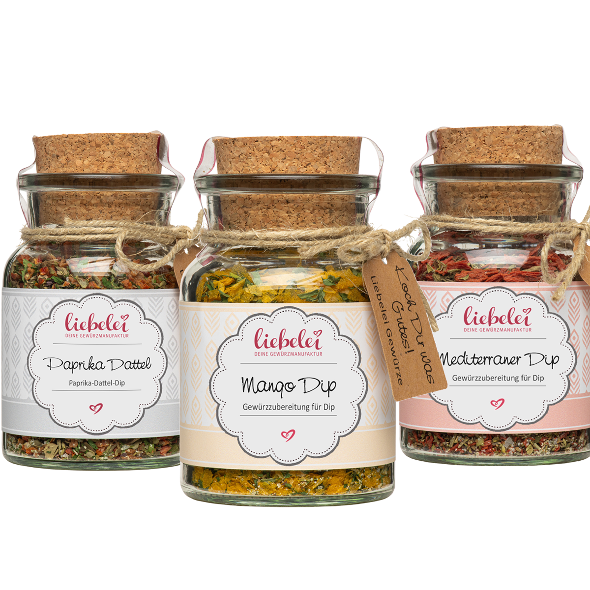 3er Gewürzset – Dip-Lieblinge