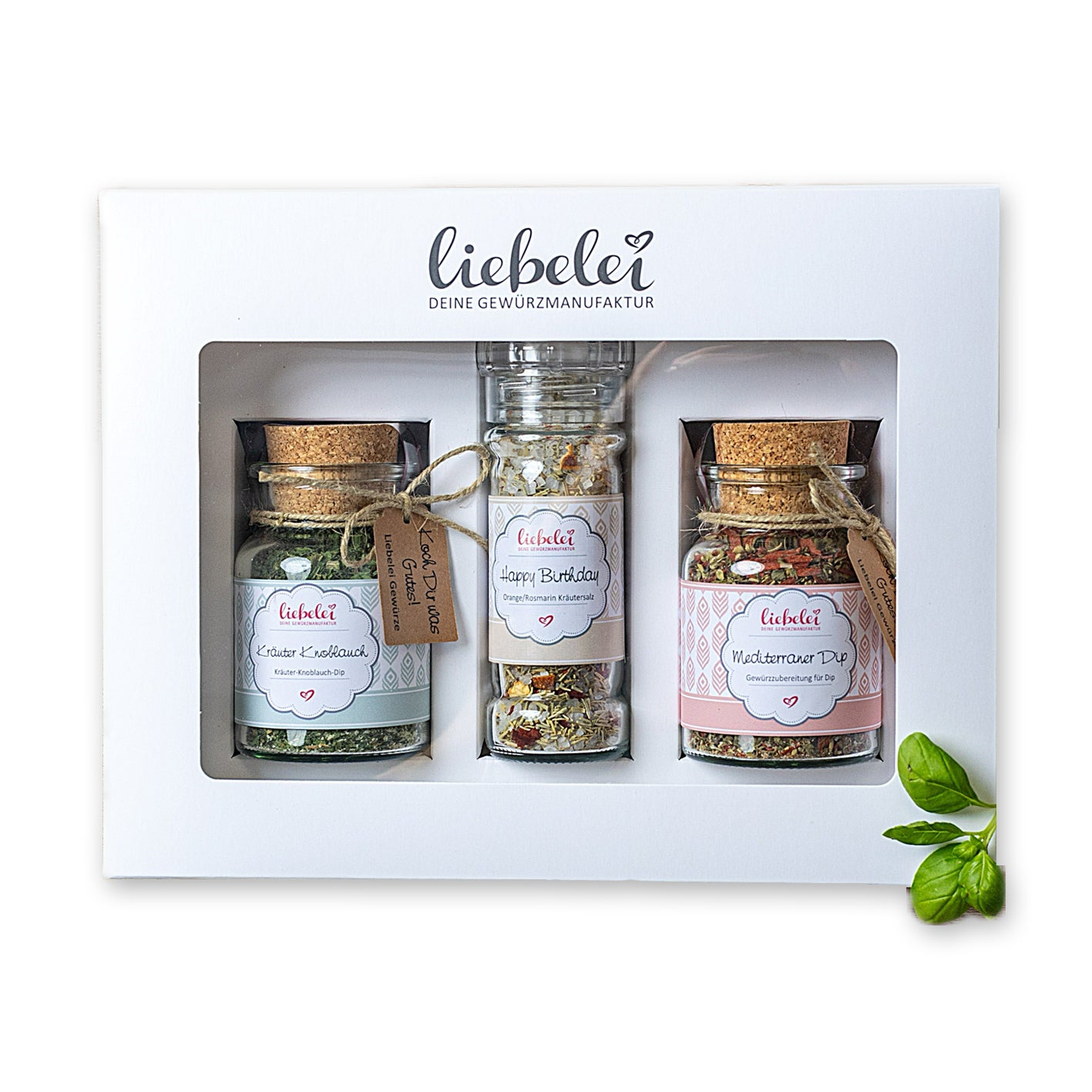 Gewürz Geschenk zum Geburtstag – Liebelei Gewürze