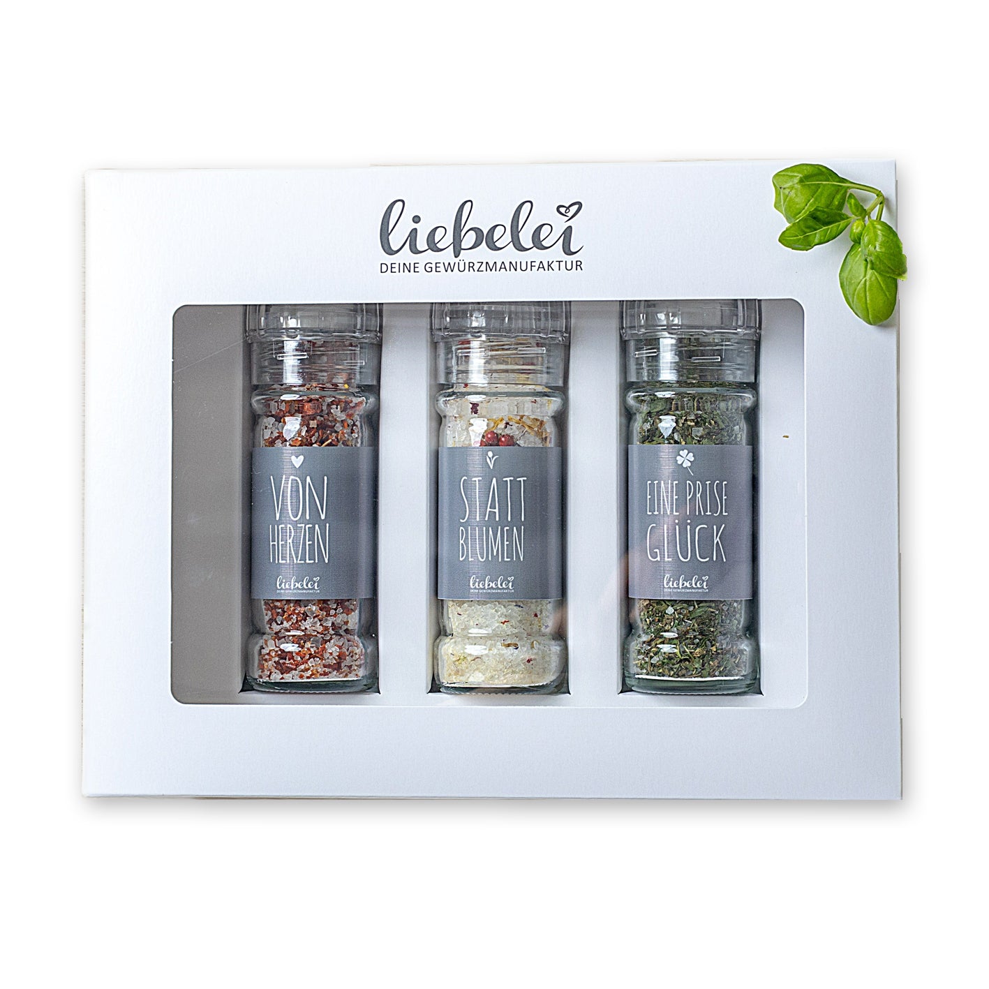 Gewürz Geschenkset - Eine Prise Glück
