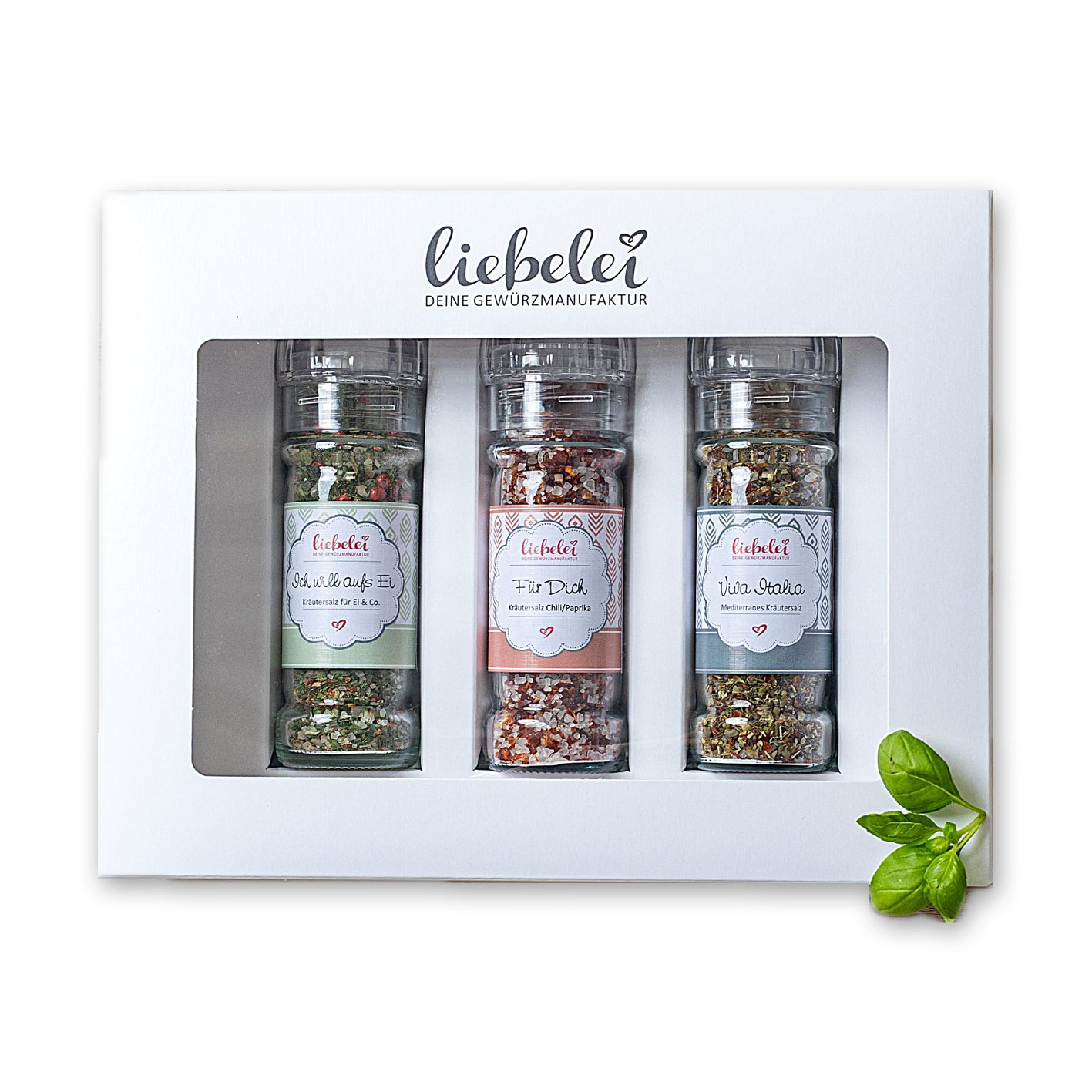 Gewürz Geschenkset – Liebelei Gewürze
