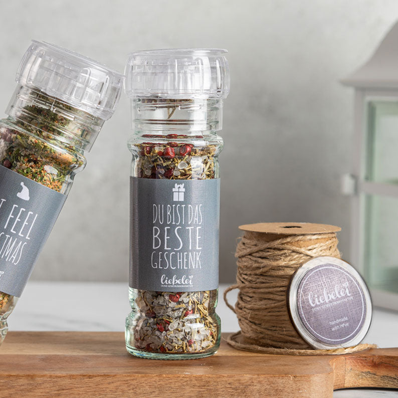 Motto Gewürzmühle Du bist das beste Geschenk