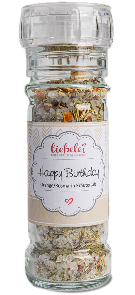 Gewürzmühle Happy Birthday