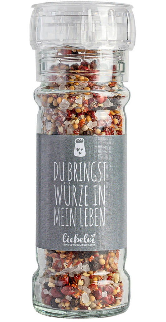 Gewürzmühle Du bringst Würze in mein Leben