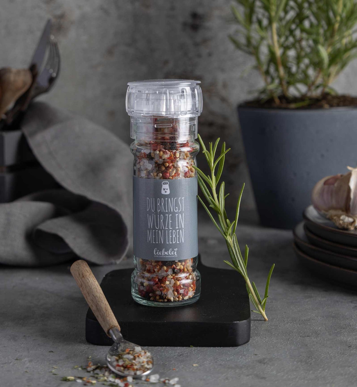 Gewürzmühle Du bringst Würze in mein Leben