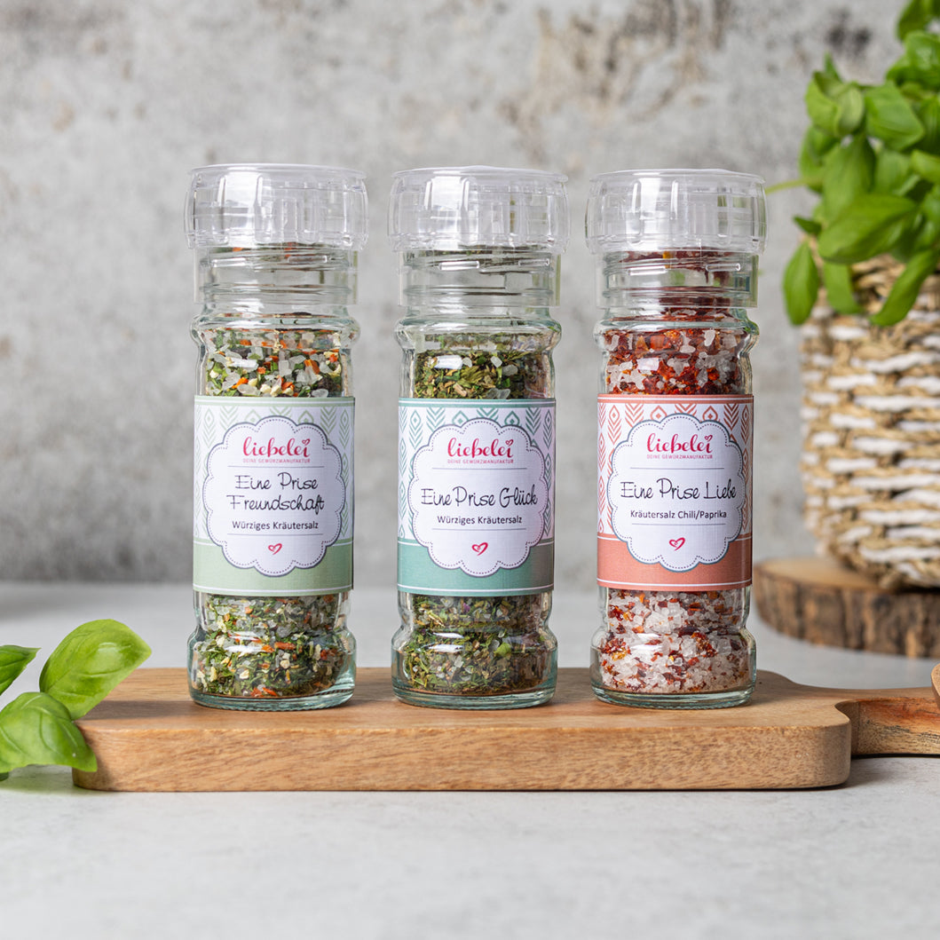 Gewürzmühle Eine Prise Freundschaft