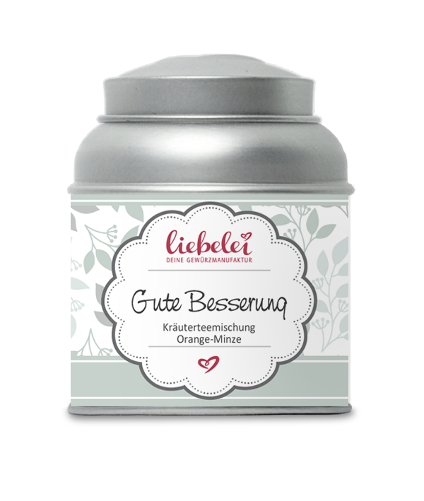 Gute Besserung Kräutertee Orange-Minze