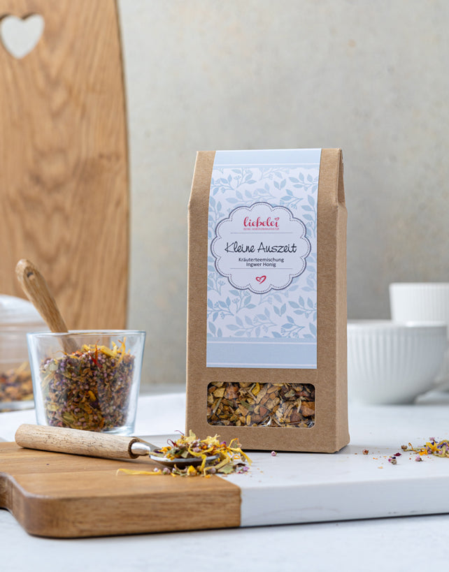 Kleine Auszeit Kräutertee Ingwer-Honig