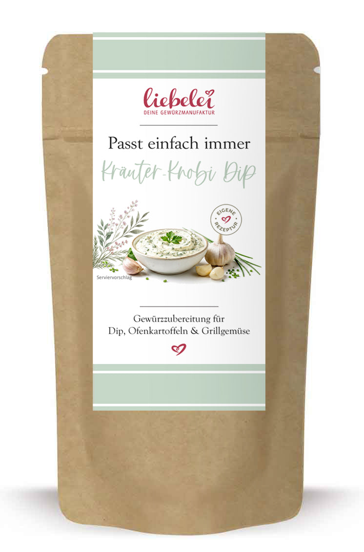 Kräuter Knoblauch Dip Gewürz