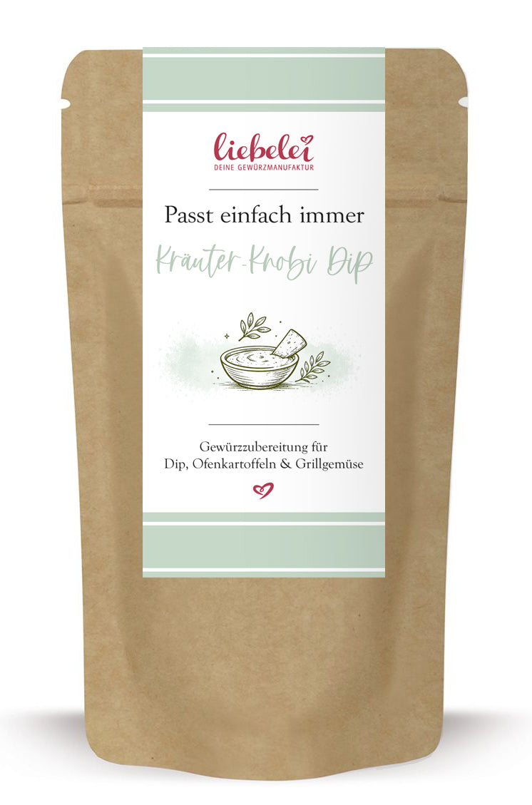 Kräuter Knoblauch Dip Gewürz