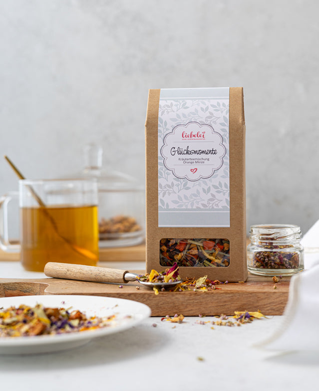 Glücksmomente Kräutertee Orange-Minze
