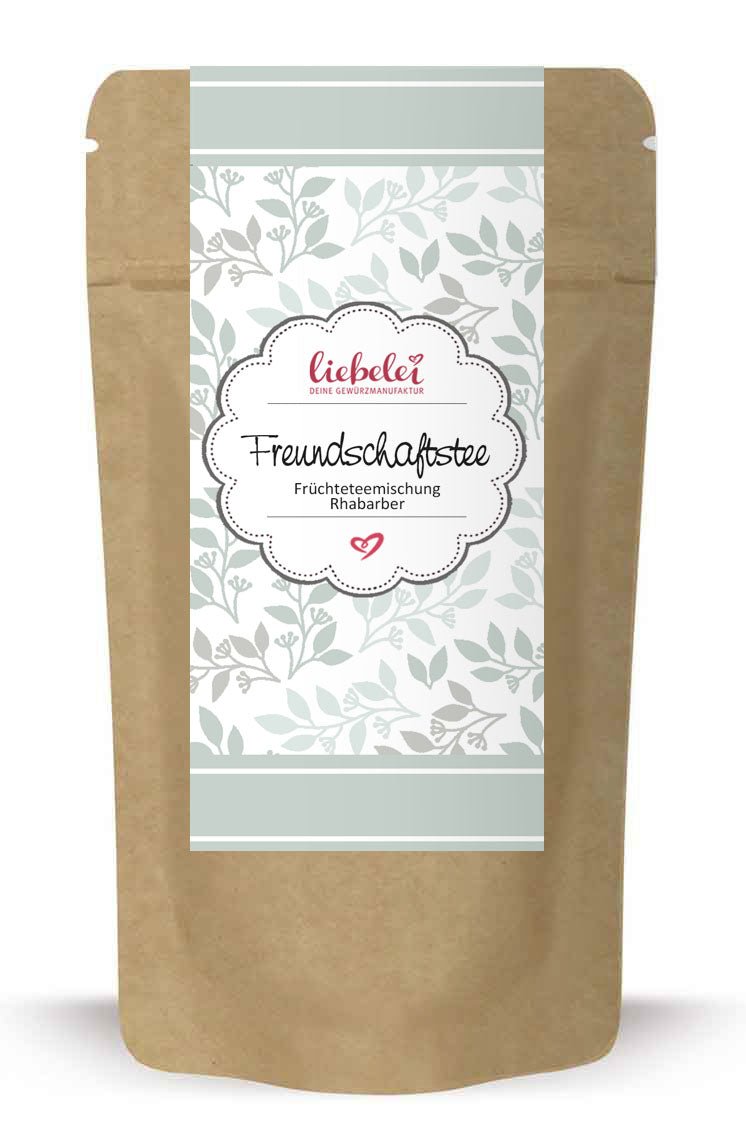 Freundschaftstee Früchtetee Rhabarber