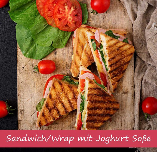 Sandwich/Wrap mit Joghurt Sosse