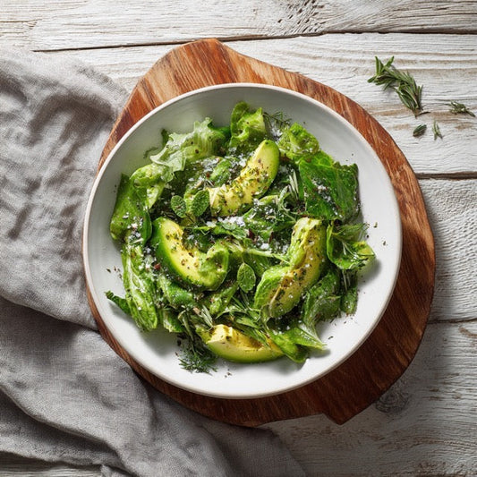 Frischer Blattsalat