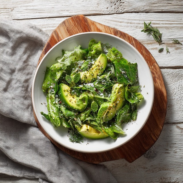 Frischer Blattsalat