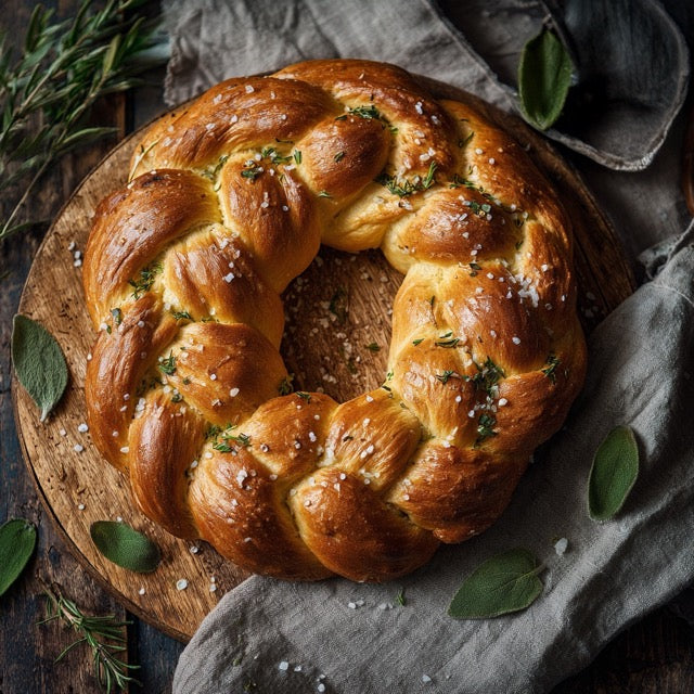 Mediterraner Brotkranz