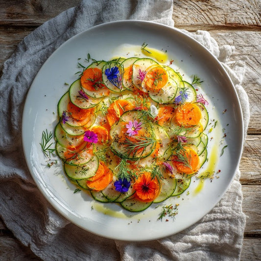 Mediterranes Gemüse-Carpaccio