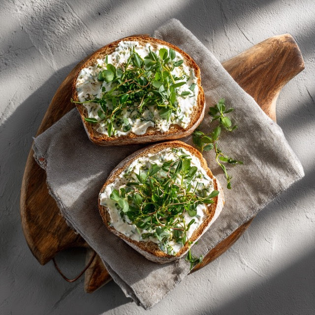 Frisches Quarkbrot