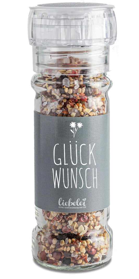 Gewürzmühle Glückwunsch