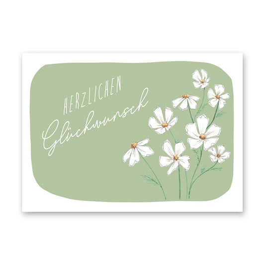 Postkarte "Glückwunsch"