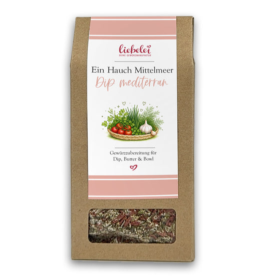 Mediterraner Dip Schachtel