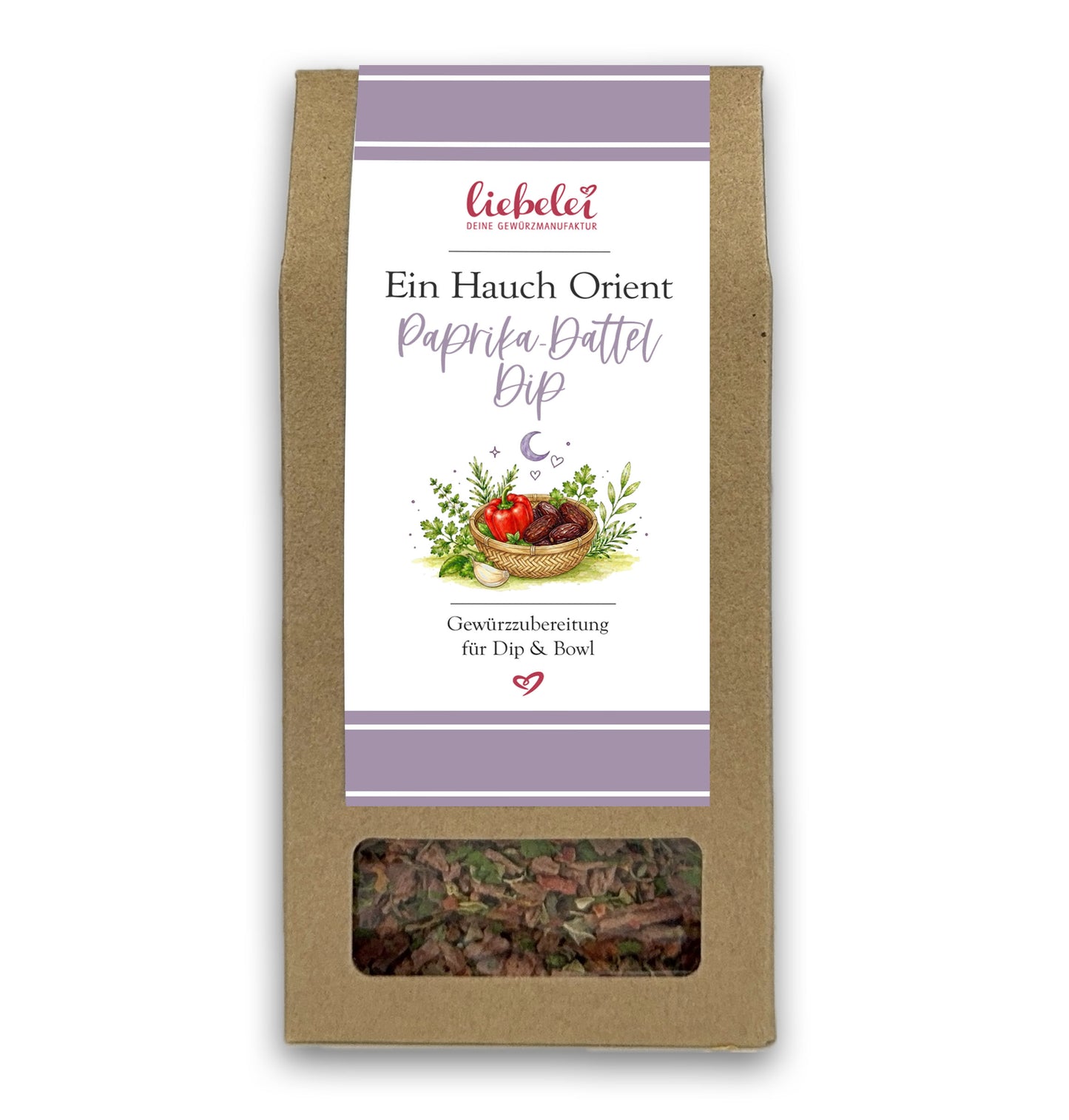 Paprika Dattel Dip Gewürz
