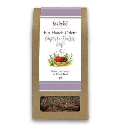 Paprika Dattel Dip Gewürz