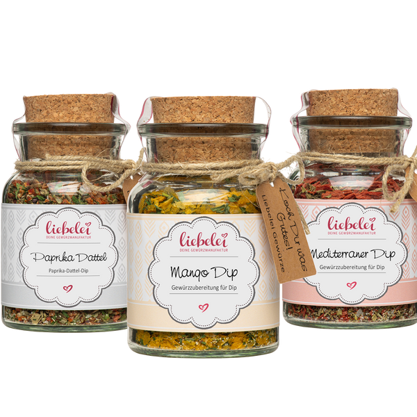 3er Gewürzset – Dip-Lieblinge