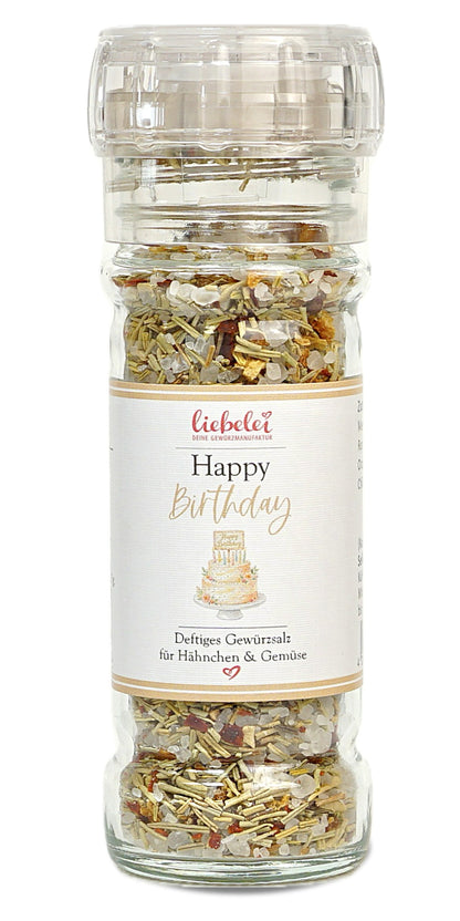 Happy Birthday - Gewürzmühle