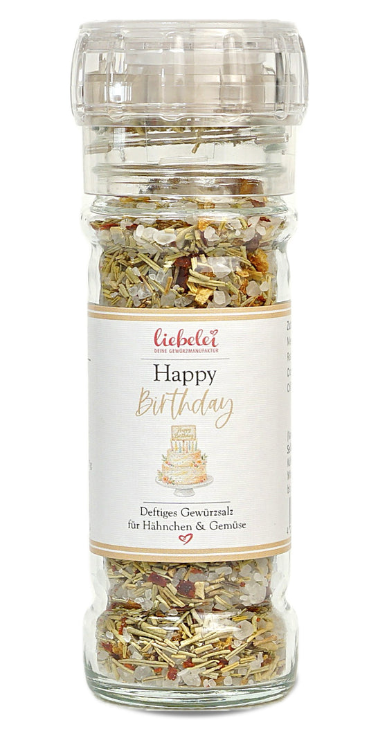 Happy Birthday - Gewürzmühle