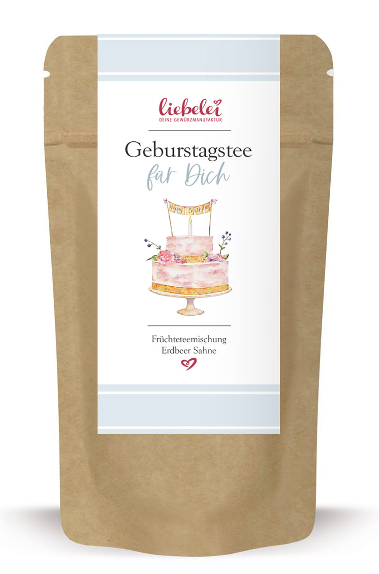 Geburtstag Tee Geschenk