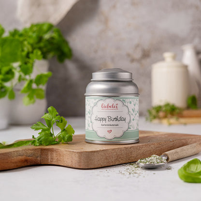 Kräutersalz Happy Birthday