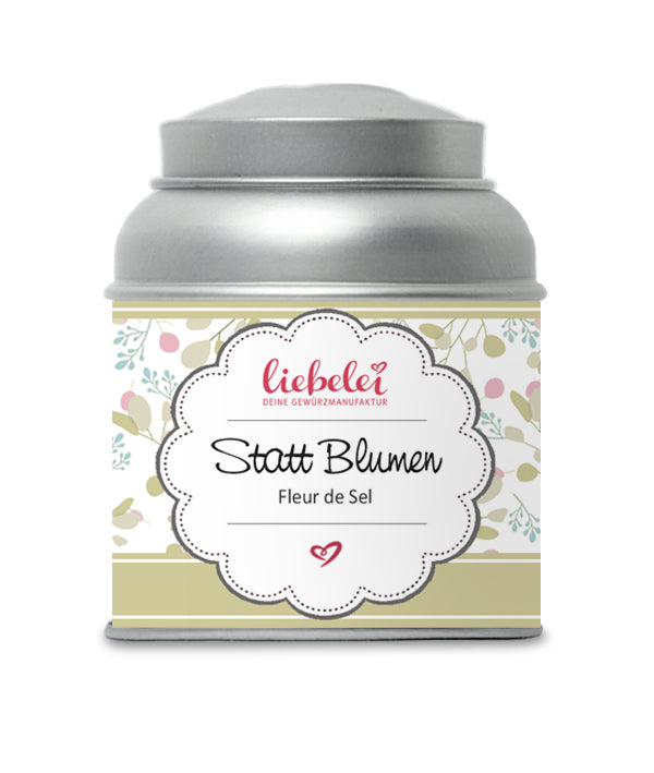 Kräutersalz Statt Blumen