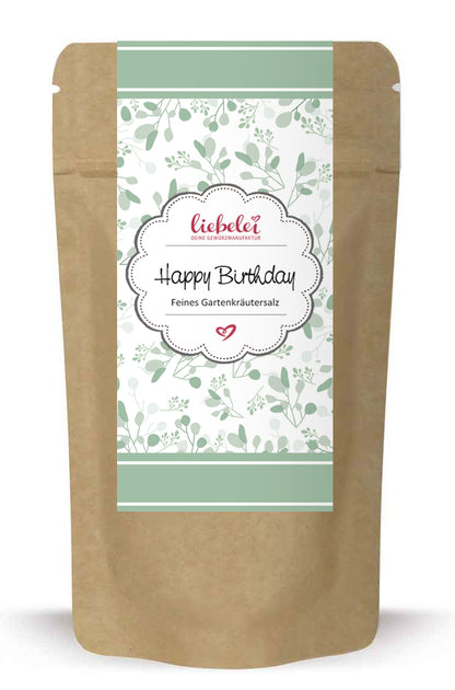 Kräutersalz Happy Birthday