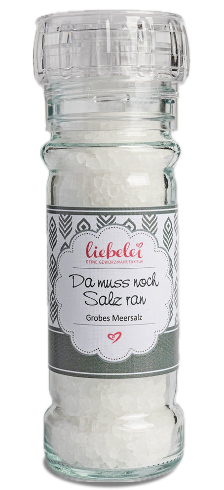 Gewürzmühle Da muss noch Salz ran