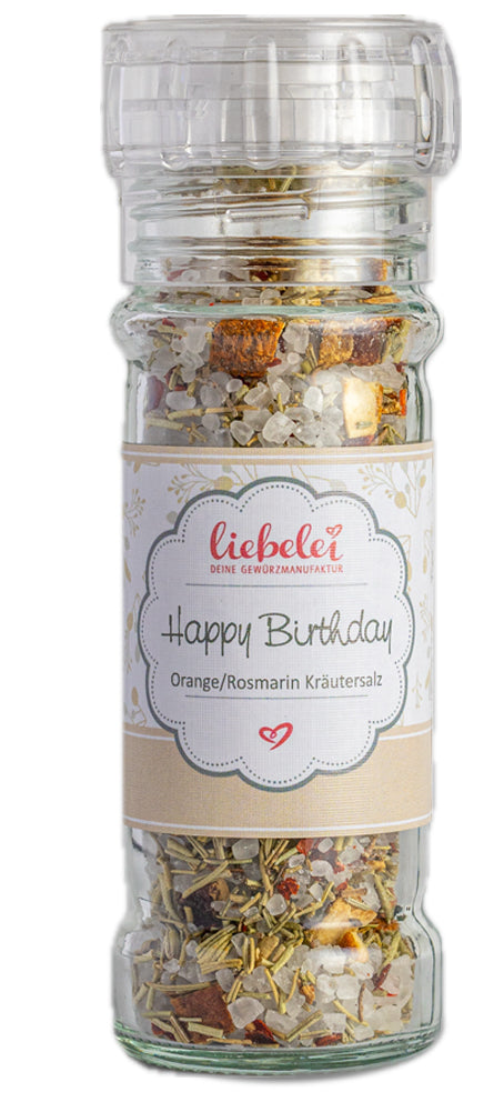 Happy Birthday - Gewürzmühle