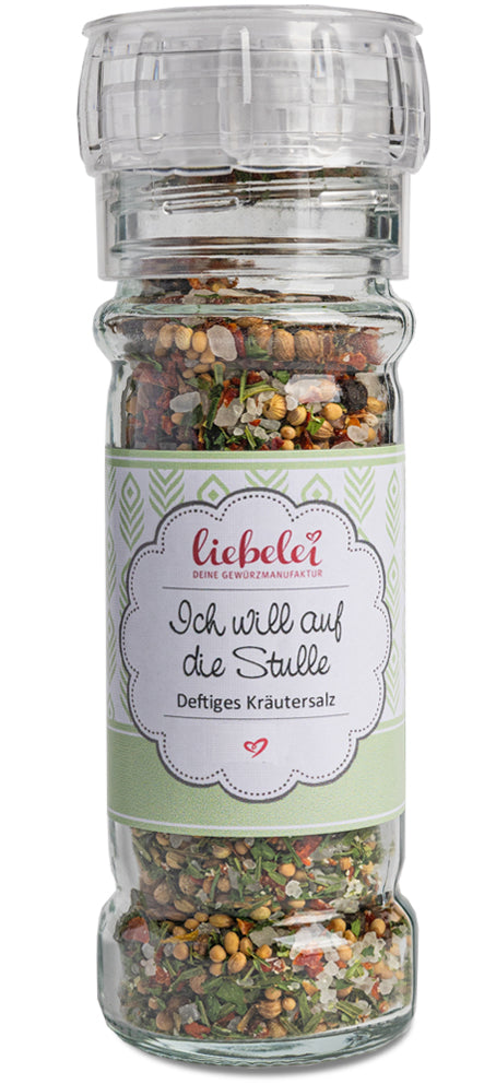 Gewürzmühle Ich will auf die Stulle