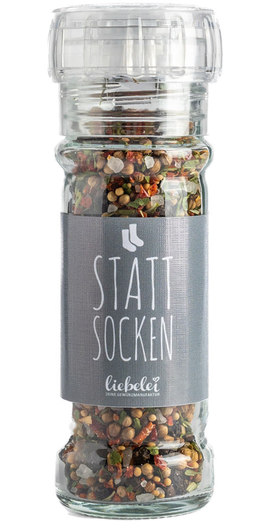 Motto Gewürzmühle Statt Socken