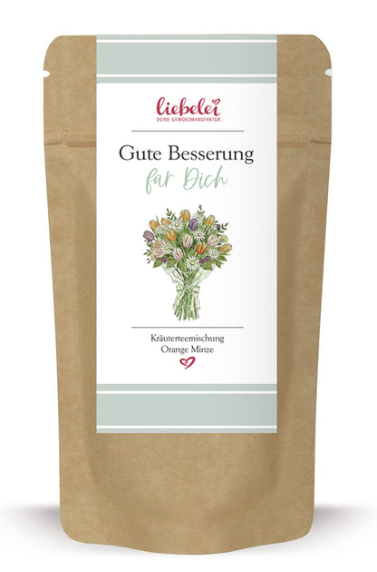 Gute Besserung Tee Geschenk