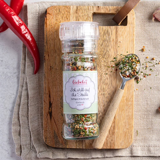 Gewürzmühle Ich will auf die Stulle