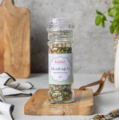 Gewürzmühle Ich will aufs Ei