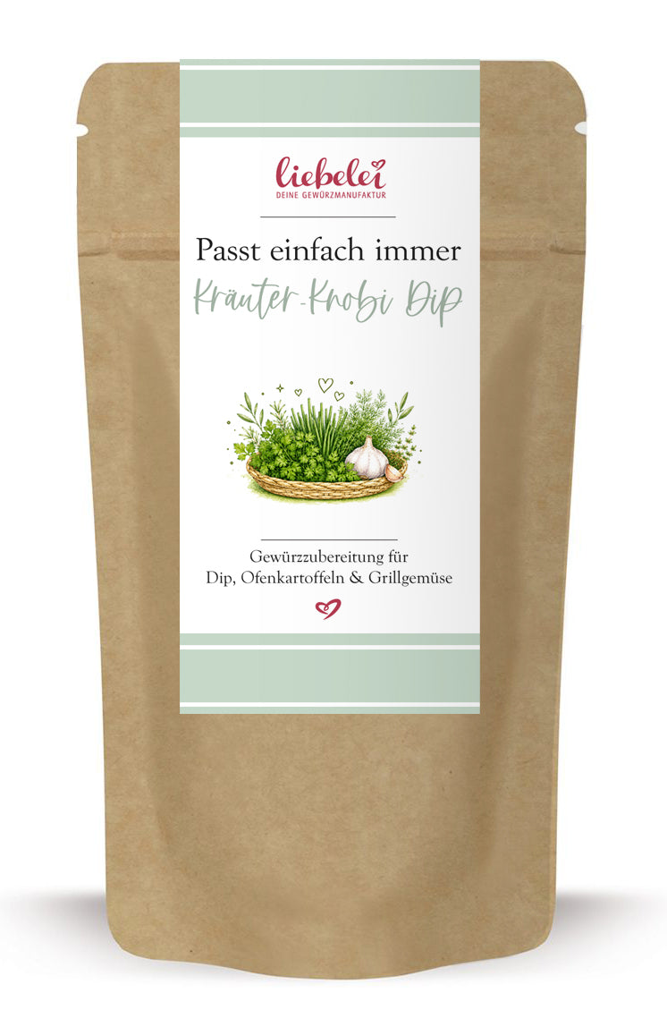 Kräuter Knoblauch Dip Gewürz