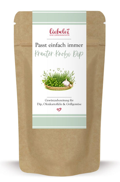 Kräuter Knoblauch Dip Gewürz