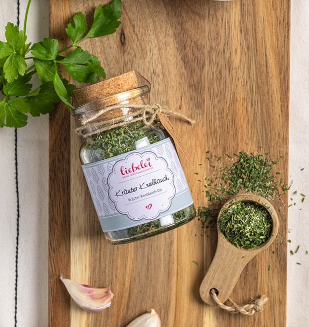 Kräuter Knoblauch Dip Gewürzmischung