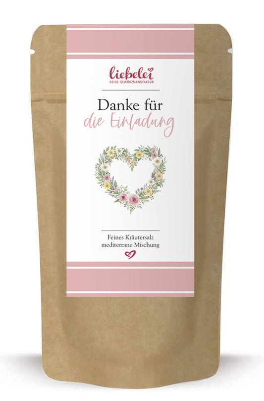 Gewürzgruß - Danke für die Einladung