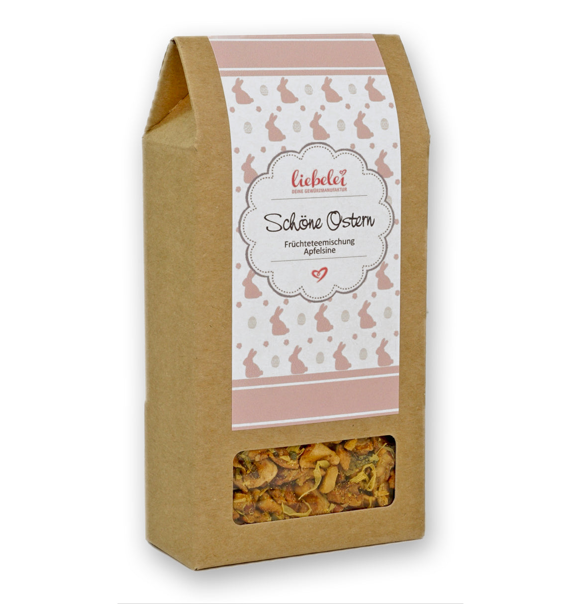 Schöne Ostern Früchtetee Apfelsine